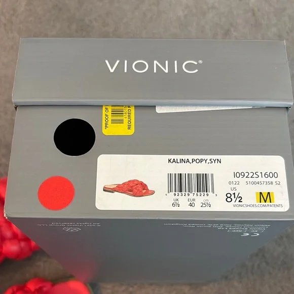 NWT Vionic Kalina Women’s Braided Slide Sandal - Picture 4 of 4